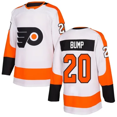 Men's Alex Bump Philadelphia Flyers Jersey - White Authentic