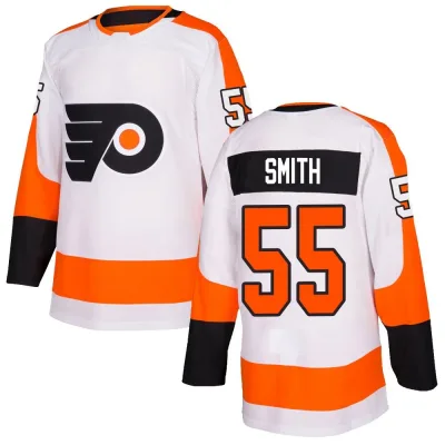 Men's Givani Smith Philadelphia Flyers Jersey - White Authentic