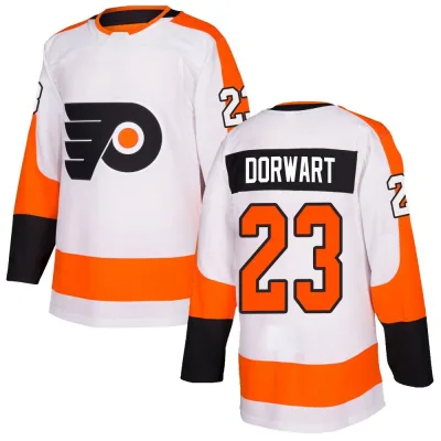 Men's Karsen Dorwart Philadelphia Flyers Jersey - White Authentic