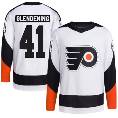 Men's Luke Glendening Philadelphia Flyers Reverse Retro 2.0 Jersey - White Authentic