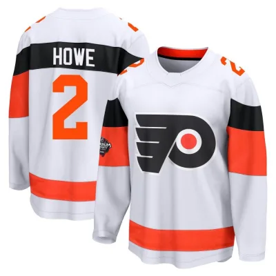 Men's Mark Howe Philadelphia Flyers 2024 Stadium Series Jersey - White Breakaway