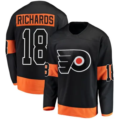 Men's Mike Richards Philadelphia Flyers Alternate Jersey - Black Breakaway
