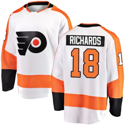 Men's Mike Richards Philadelphia Flyers Away Jersey - White Breakaway