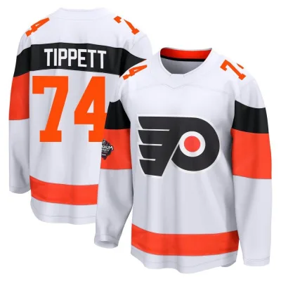 Men's Owen Tippett Philadelphia Flyers 2024 Stadium Series Jersey - White Breakaway