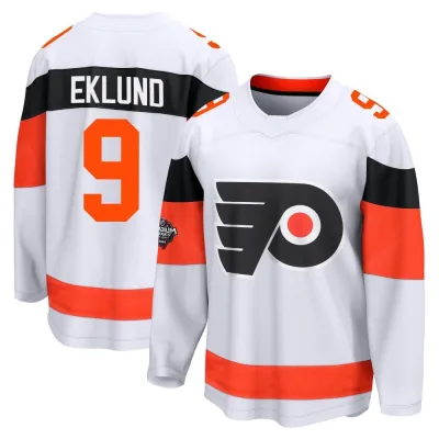 Men's Pelle Eklund Philadelphia Flyers 2024 Stadium Series Jersey - White Breakaway