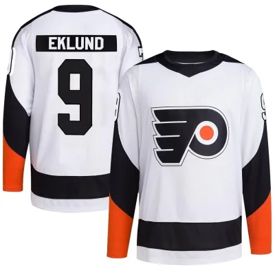 Men's Pelle Eklund Philadelphia Flyers Reverse Retro 2.0 Jersey - White Authentic