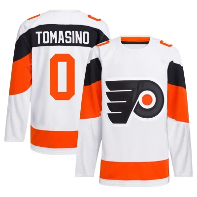 Men's Philip Tomasino Philadelphia Flyers 2024 Stadium Series Primegreen Jersey - White Authentic