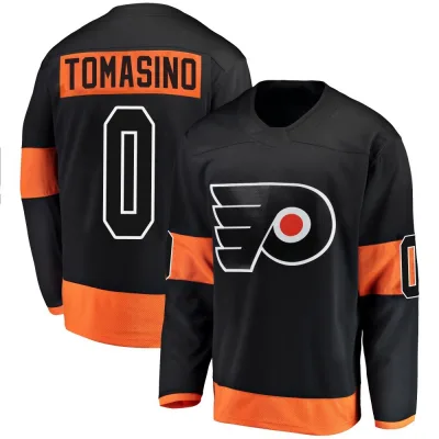 Men's Philip Tomasino Philadelphia Flyers Alternate Jersey - Black Breakaway