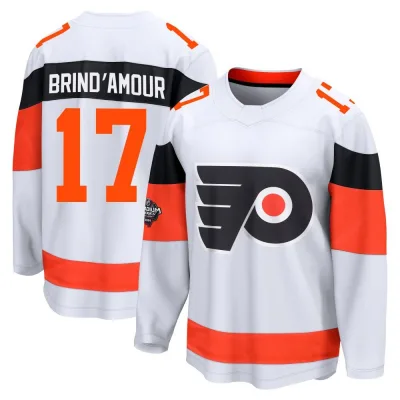 Men's Rod Brind'Amour Philadelphia Flyers 2024 Stadium Series Jersey - White Breakaway