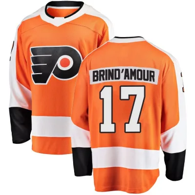 Men's Rod Brind'Amour Philadelphia Flyers Home Jersey - Orange Breakaway