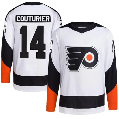 Men's Sean Couturier Philadelphia Flyers Reverse Retro 2.0 Jersey - White Authentic