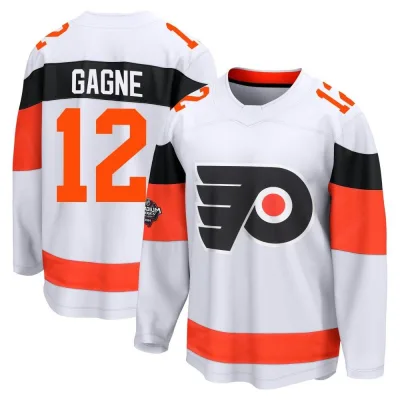 Men's Simon Gagne Philadelphia Flyers 2024 Stadium Series Jersey - White Breakaway
