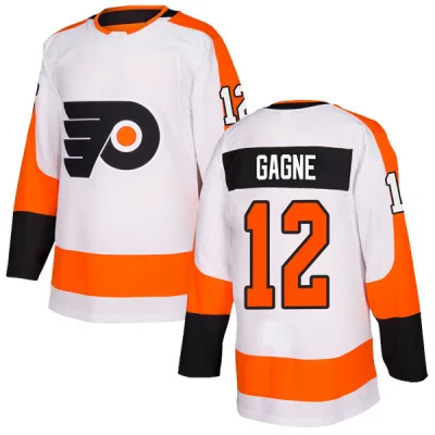 Men's Simon Gagne Philadelphia Flyers Jersey - White Authentic