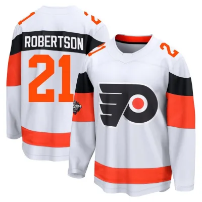 Men's Tucker Robertson Philadelphia Flyers 2024 Stadium Series Jersey - White Breakaway