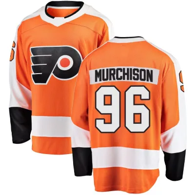 Men's Ty Murchison Philadelphia Flyers Home Jersey - Orange Breakaway
