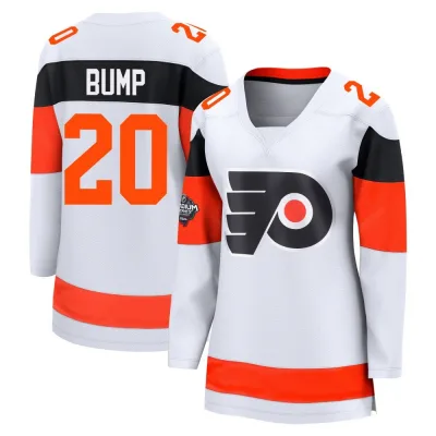 Women's Alex Bump Philadelphia Flyers 2024 Stadium Series Jersey - White Breakaway