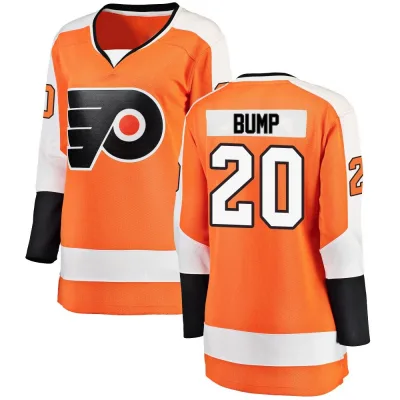 Women's Alex Bump Philadelphia Flyers Home Jersey - Orange Breakaway