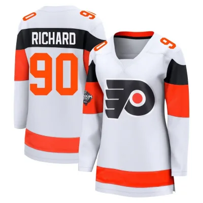 Women's Anthony Richard Philadelphia Flyers 2024 Stadium Series Jersey - White Breakaway