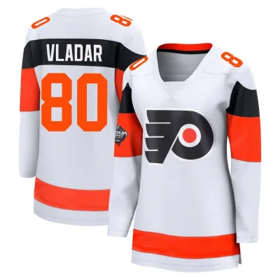 Women's Dan Vladar Philadelphia Flyers 2024 Stadium Series Jersey - White Breakaway