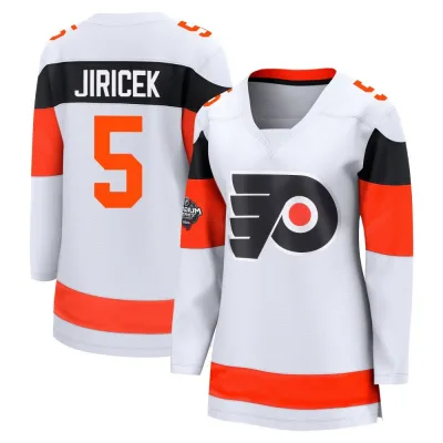 Women's David Jiricek Philadelphia Flyers 2024 Stadium Series Jersey - White Breakaway