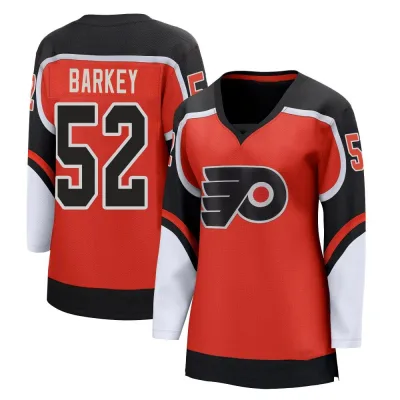 Women's Denver Barkey Philadelphia Flyers 2020/21 Special Edition Jersey - Orange Breakaway
