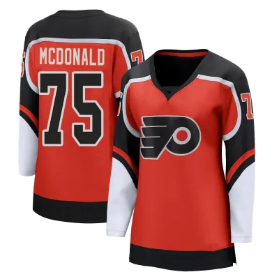 Women's Hunter McDonald Philadelphia Flyers 2020/21 Special Edition Jersey - Orange Breakaway