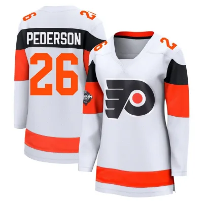 Women's Lane Pederson Philadelphia Flyers 2024 Stadium Series Jersey - White Breakaway