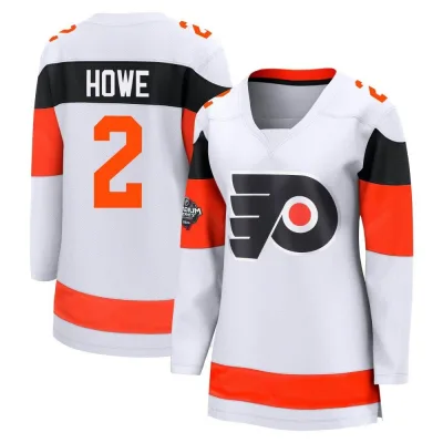 Women's Mark Howe Philadelphia Flyers 2024 Stadium Series Jersey - White Breakaway