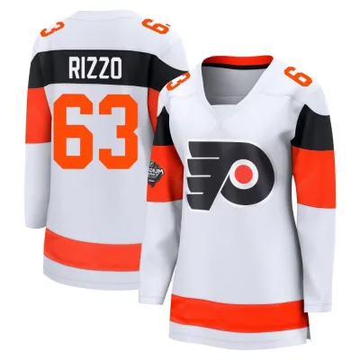 Women's Massimo Rizzo Philadelphia Flyers 2024 Stadium Series Jersey - White Breakaway