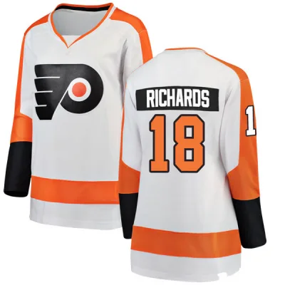 Women's Mike Richards Philadelphia Flyers Away Jersey - White Breakaway