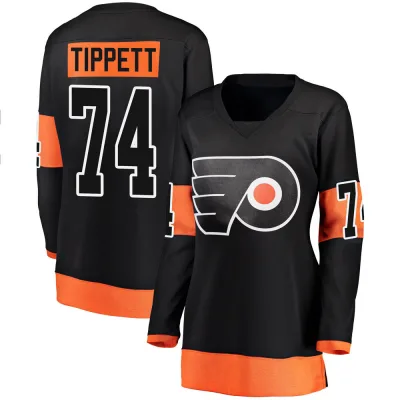 Women's Owen Tippett Philadelphia Flyers Alternate Jersey - Black Breakaway