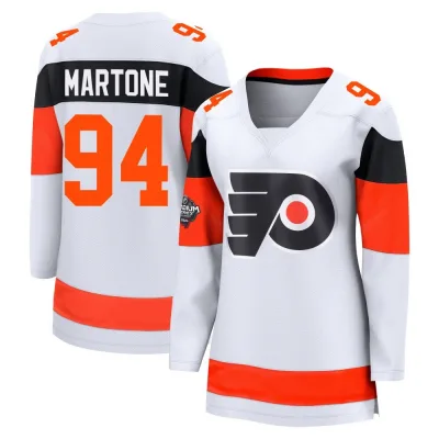 Women's Porter Martone Philadelphia Flyers 2024 Stadium Series Jersey - White Breakaway