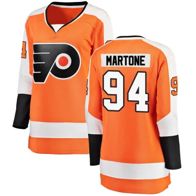 Women's Porter Martone Philadelphia Flyers Home Jersey - Orange Breakaway