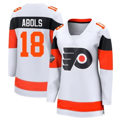 Women's Rodrigo Abols Philadelphia Flyers 2024 Stadium Series Jersey - White Breakaway