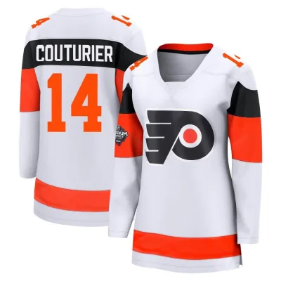 Women's Sean Couturier Philadelphia Flyers 2024 Stadium Series Jersey - White Breakaway
