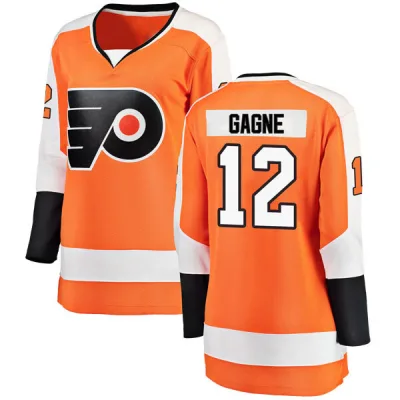 Women's Simon Gagne Philadelphia Flyers Home Jersey - Orange Breakaway