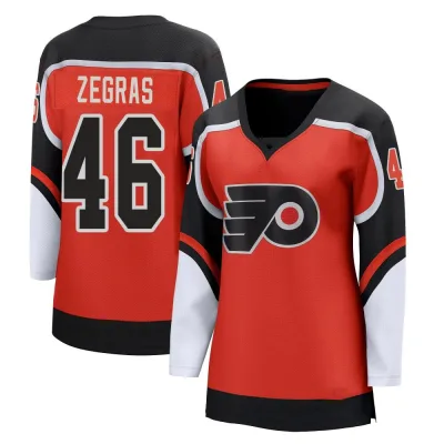 Women's Trevor Zegras Philadelphia Flyers 2020/21 Special Edition Jersey - Orange Breakaway