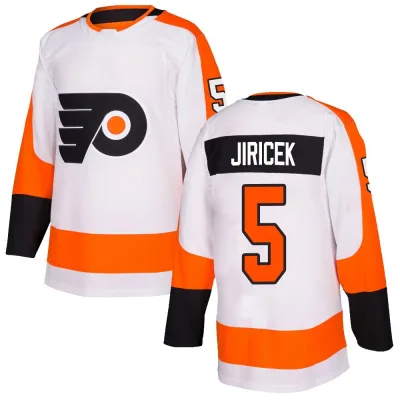 Youth David Jiricek Philadelphia Flyers Jersey - White Authentic