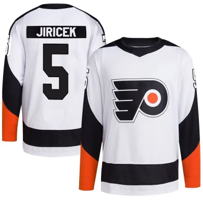 Youth David Jiricek Philadelphia Flyers Reverse Retro 2.0 Jersey - White Authentic
