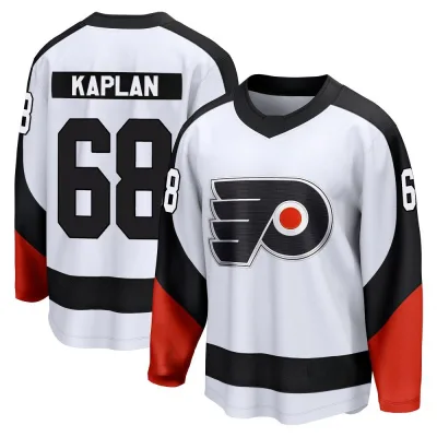 Youth Devin Kaplan Philadelphia Flyers Special Edition 2.0 Jersey - White Breakaway