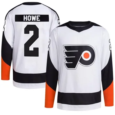 Youth Mark Howe Philadelphia Flyers Reverse Retro 2.0 Jersey - White Authentic