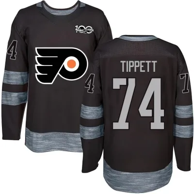 Youth Owen Tippett Philadelphia Flyers 1917-2017 100th Anniversary Jersey - Black Authentic