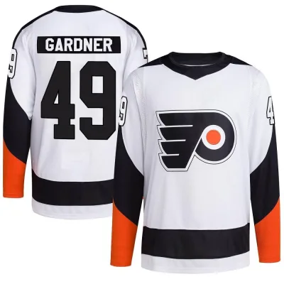 Youth Rhett Gardner Philadelphia Flyers Reverse Retro 2.0 Jersey - White Authentic