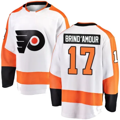 Youth Rod Brind'Amour Philadelphia Flyers Away Jersey - White Breakaway