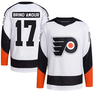 Youth Rod Brind'Amour Philadelphia Flyers Reverse Retro 2.0 Jersey - White Authentic