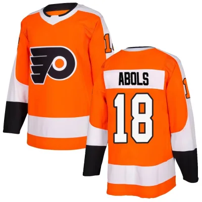 Youth Rodrigo Abols Philadelphia Flyers Home Jersey - Orange Authentic