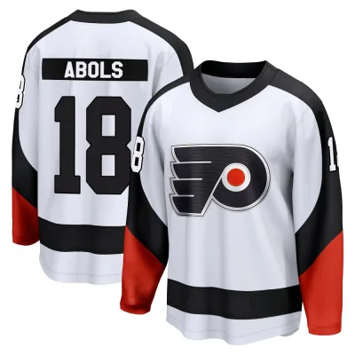 Youth Rodrigo Abols Philadelphia Flyers Special Edition 2.0 Jersey - White Breakaway